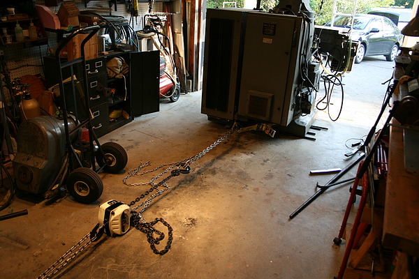 Moving a Bridgeport Series II CNC Mill